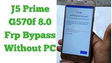 J5 Prime Android Oreo 8.0.0 bypass FRP Without PC, without Computer By Jahanzeb Repairing