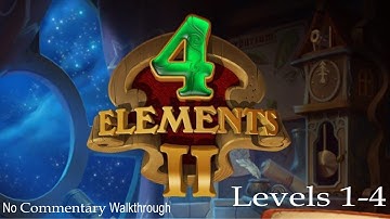 4 Elements: II Walkthrough #1 (2011 Playrix) Air - Pegasus [No Commentary]