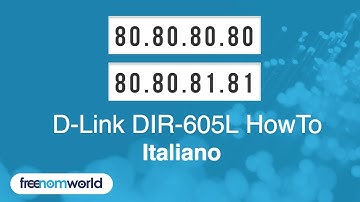 Freenom World D-Link DIR-605L HowTo (Italiano)