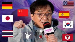 Jackie Chan Speaking 9 Languages