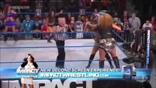 Tna Impact Wrestling 121913 Madison Rayne And Odb Vs Gail Kim And Lei D Tapa