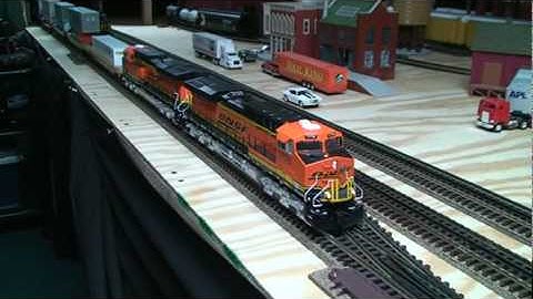 MTH layout double reversing loop