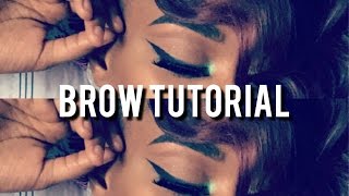Updated Brow Routine - 2016 NYX BROW GEL