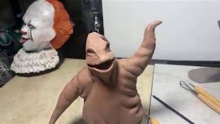 Oogie Boogie Time lapse sculpt from The Nightmare Before Christmas