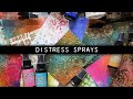 Demo: Distress Sprays