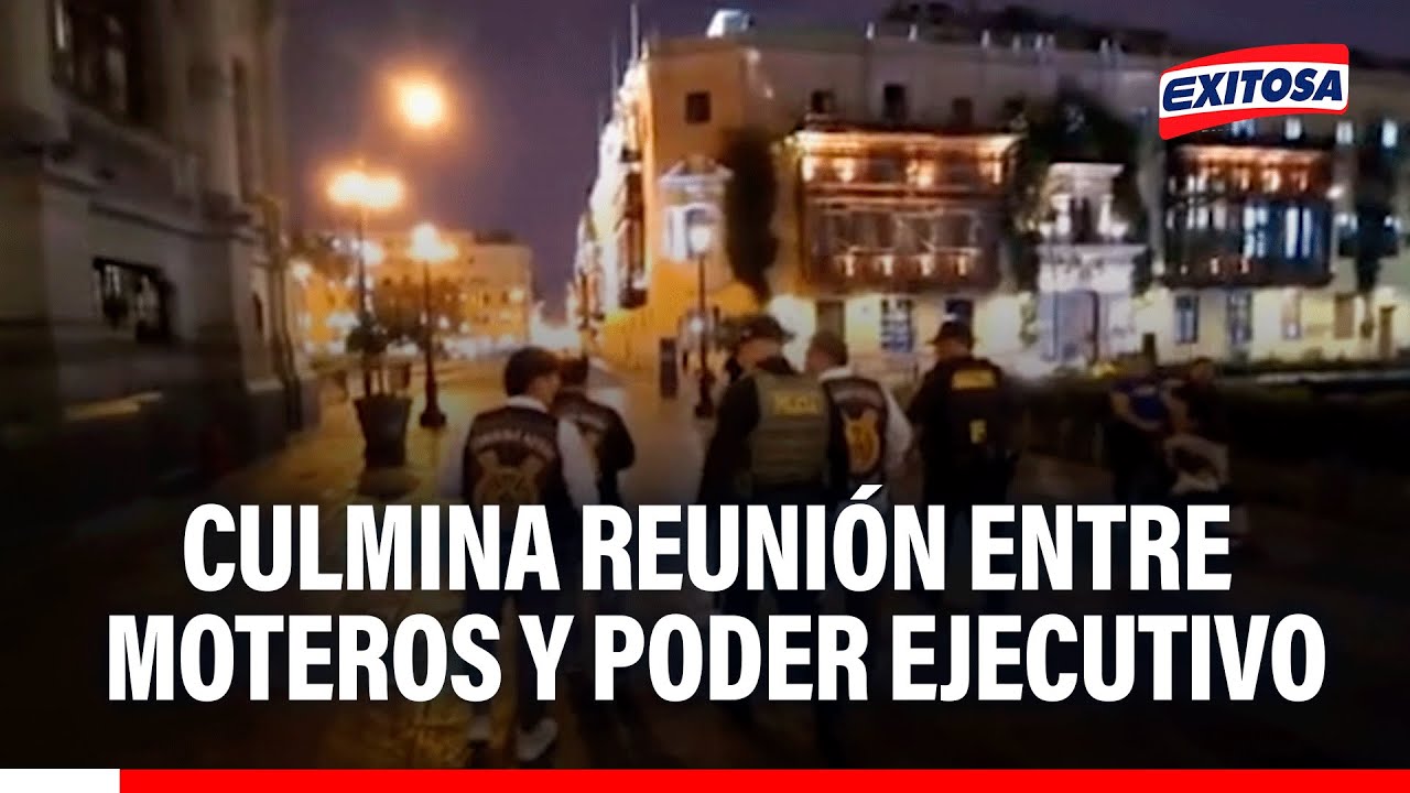 🔴🔵Comunidad Motera del Perú anuncia mesa de diálogo con José Jerí y ministros de Estado