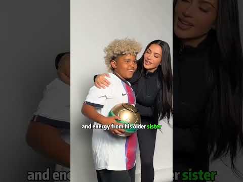 Video Kim Kardashian's four kids have such wild differences in looks that people actually wonder if they'r