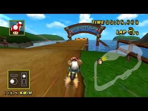 【MKWii CT】3DS Cheep Cheep Lagoon (Wexos & Crile)