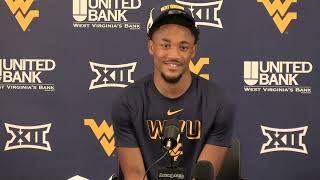 WVU Football Cam Vaughn Robert Morris Postgame 8/30/25