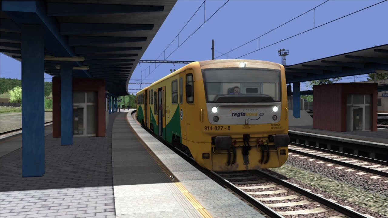 Vánoční speciál - Railworks 814 Nymburk hl.n. - Poříčany | Hlášení + Tabule + Zprovoznění