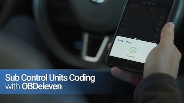 How to code Sub Control Units in Audi & Volkswagen vehicles
