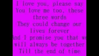 Celine Dion - I love you lyrics