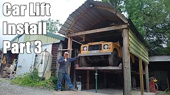 Installing a Vintage Car Lift Part 3: All Done!
