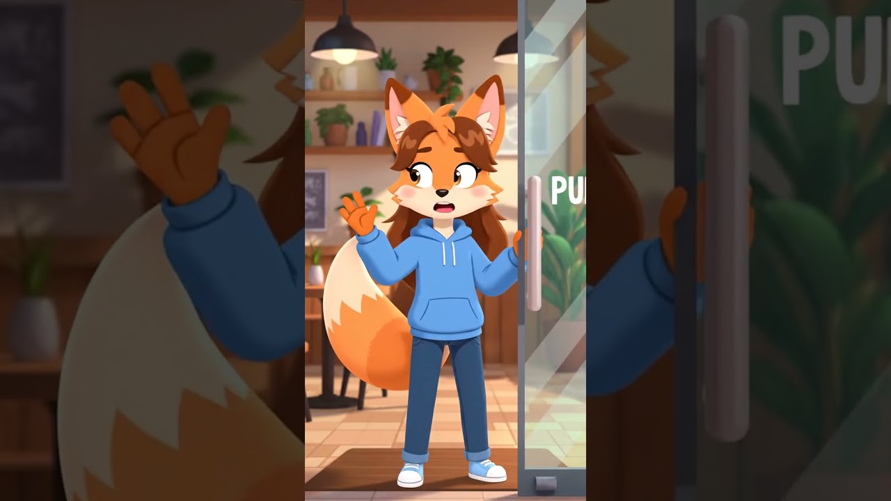 Fox Girl vs The Door | Comedy Loop | Easy Loop