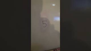 How to Write number 5 Correctly  #Shorts