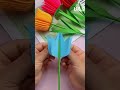 тюльпан об ємний Diycrafts поробки своїмируками саморобки Arts невгамовчики Vansash