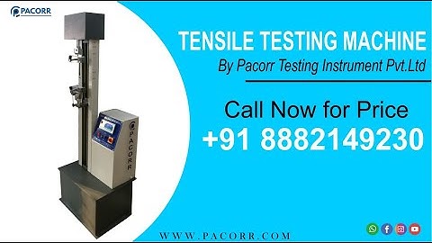 Tensile Testing Machine Digital - Manufacturers & Supplier