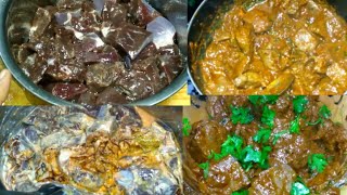 आसान तरीके में स्वादिष्ट मटन कलेजी रेसिपी  Kaleji Masala Curry | Masala Goat  Liver Curry Hindi Urdu