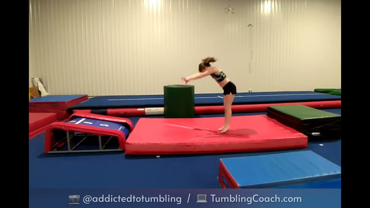 4 Drills For Better Back Handspring Connections!