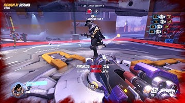 Overwatch - Pharah Clearing the Area - Volskaya Industries - Bossman