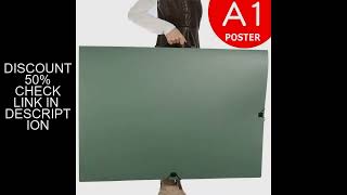 Large File Folder A1 Poster Paper Organizer Ring Binder HD Transparent PVC Bag Display Book Folder F