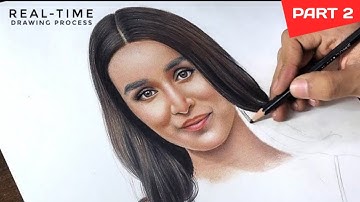 REAL-TIME Hyper Realistic Drawing Process PART 2