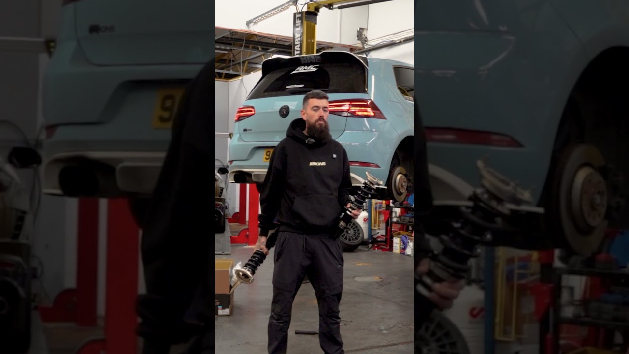Fitting BC Racing Coilovers to Rob Exclusives Volkswagen Golf R