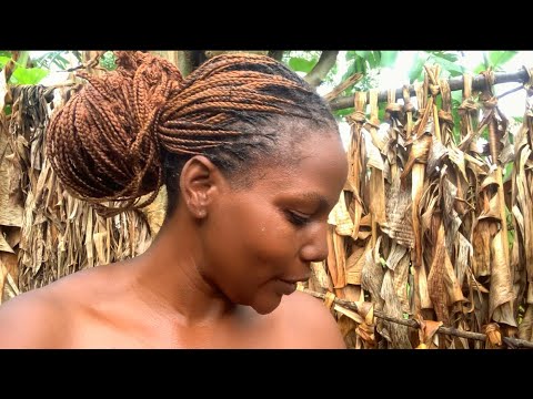 Shocking! African village Bathing Ritual /african hot village vlog