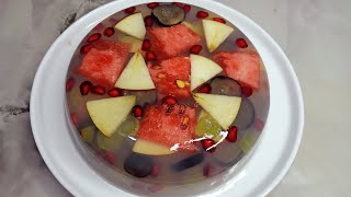 ফ্রুট জেলি কেক / ফ্রুটস জেলি পুডিং/ Fruit Jelly Cake Recipe In Bengal/ Fruit Jelly Pudding / Dessert