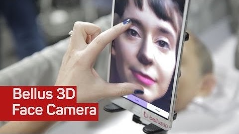 the Bellus 3D face camera