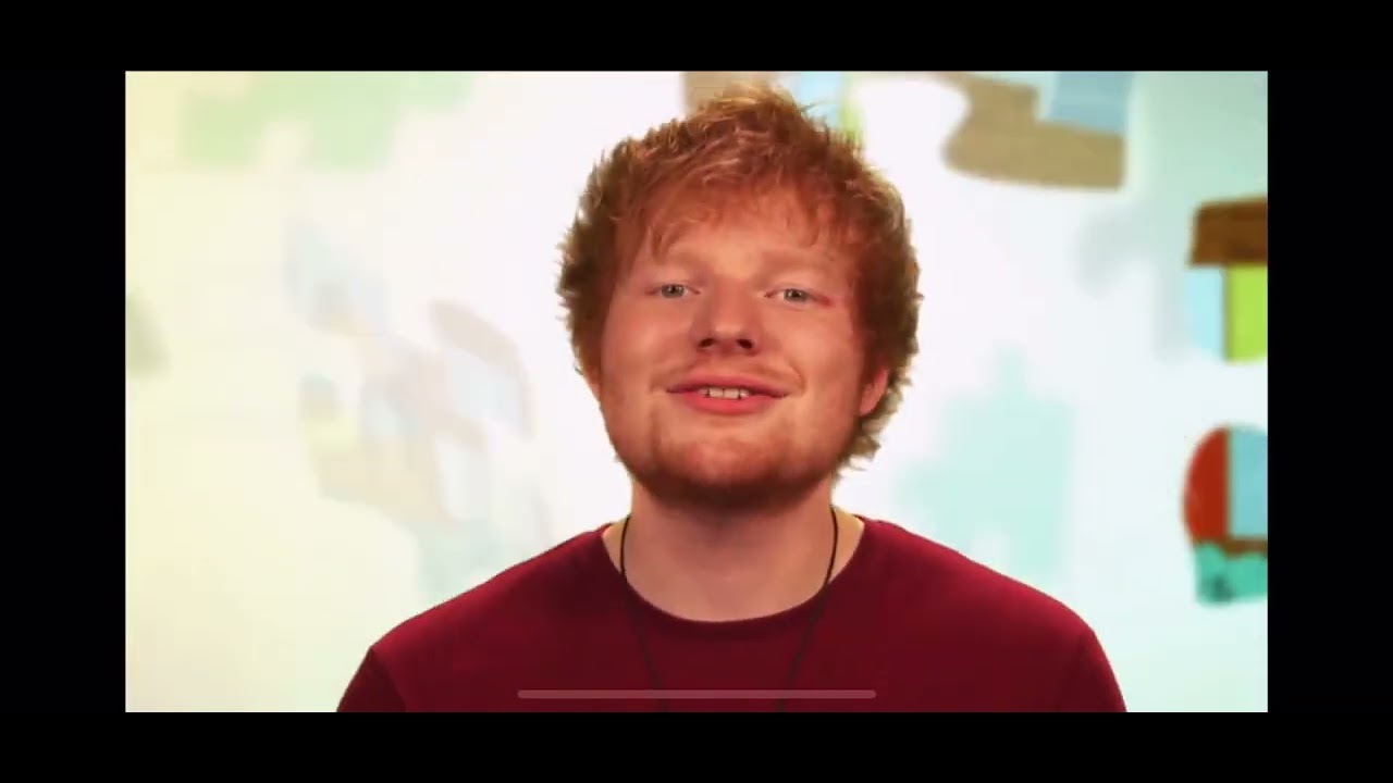 Ed sheeran sesame street two different worlds youtube