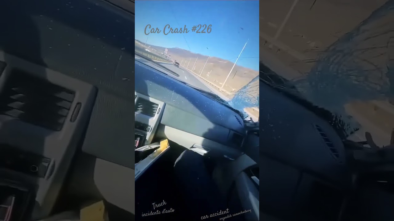 #78 Car Crash of dashcam Überholen selbst schuld 