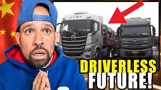 SELF DRIVING Long Haul Trucks are the FUTURE! China has already started...