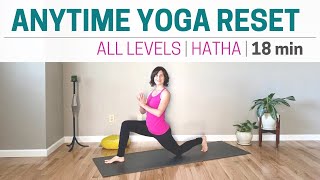 Anytime Yoga Reset - 18min class - All Levels screenshot 5