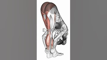 Standing Cross Leg Hamstring Stretch Workout @ExoGyms