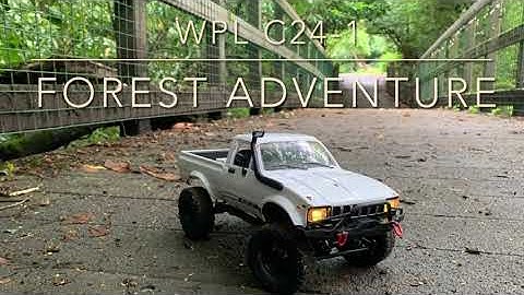 WPL C24-1 RC Crawler Off-Road Trail Forest Adventure