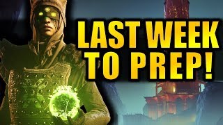Get Ready for Shadowkeep IN ONE WEEK! | Destiny 2