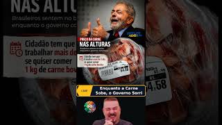 Quanto Você Gasta de Mais com Carne Agora? #economia #brasil #shocking