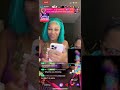 Queen opp shows the live her bf jujuother bm mico queenoppandchelle