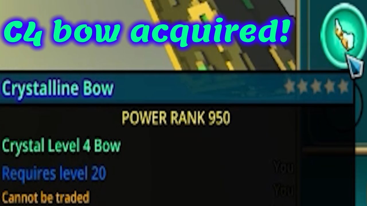 I got a C4 Bow For My Shadow Hunter! | Trove Gameplay