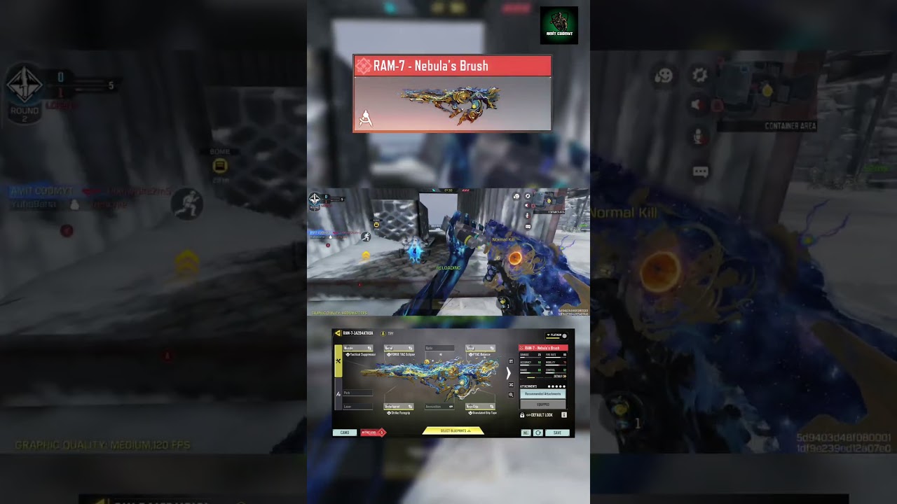 МИФИЧЕСКИЙ RAM-7 УНИЧТОЖИЛ ЦЕЛЫЙ ОТДЕЛ 💀 | CALL OF DUTY MOBILE