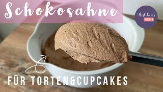 Schoko-Sahne Torte - Esras lieblings Schokotorte / anfängertaugliche Torte