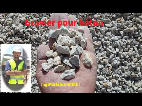 Vidéo: Comment mettre du gravier dans le béton ?