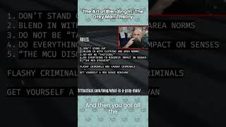 The Art of Blending In: The Grey Man Theory