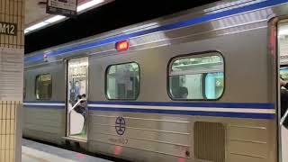 EMU600區間車4030次（因路線事故 截短至瑞芳）台北站出站