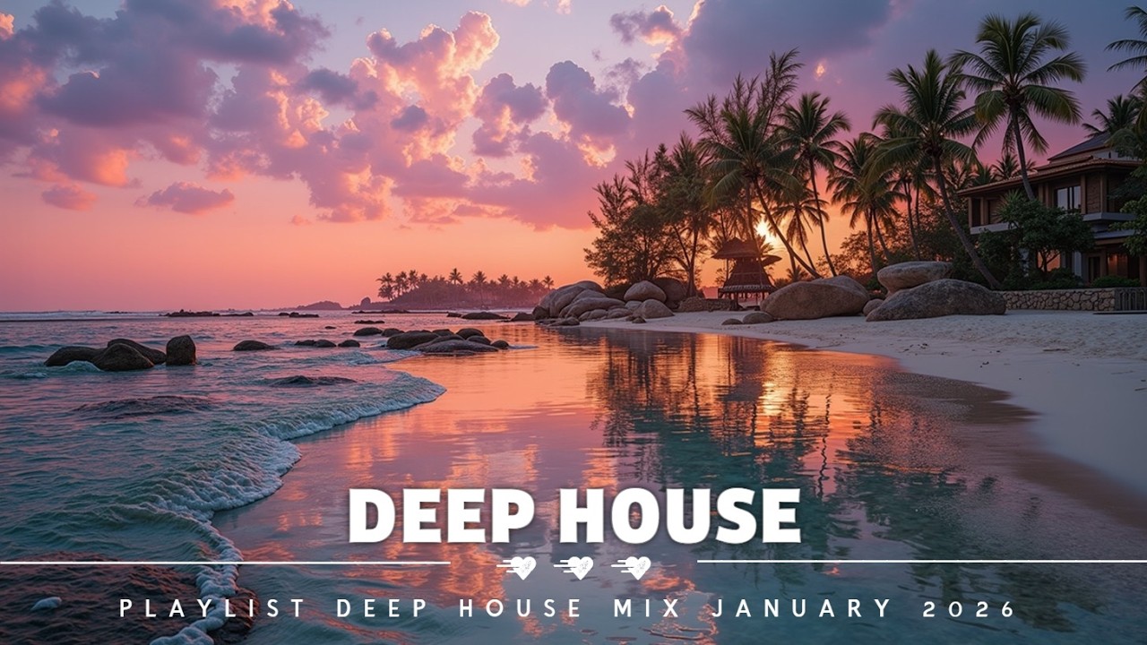 Глубокая хаус-музыка для концентрации и работы | Мелодичный послеполуночный эмоциональный сет