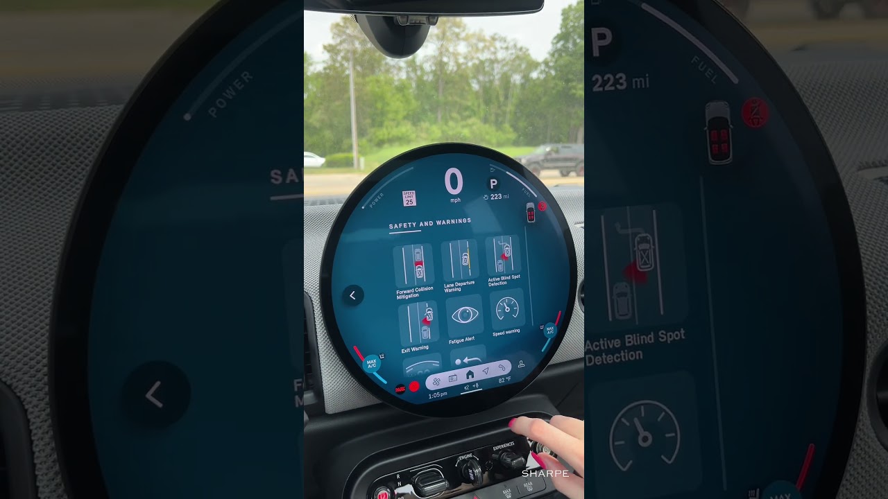 2025 MINI Cooper Driver Assistance Settings 