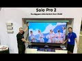 Screen Innovations 120 Inch ROLLABLE TV |Best Picture Quality! UST Projection CEDIA 2019