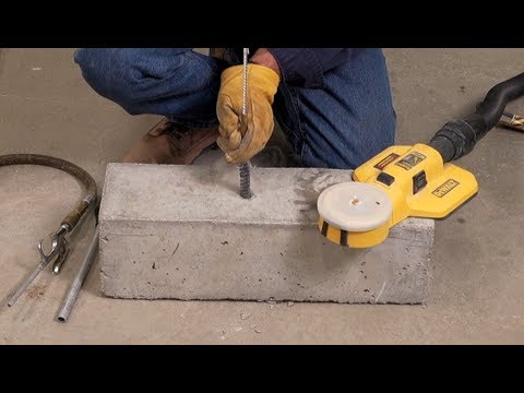 ACI Certification - Post-Installed Concrete Anchor Installation Inspector