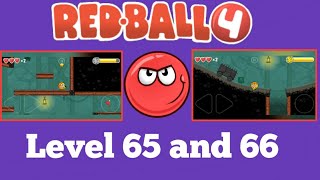 Red Ball 4 - Into the Caves - Level 65 and 66 with C. Orange Ball | Gaming River screenshot 5